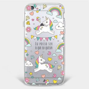 Capinha unicórnio Eu posso ser o que eu quiser-0