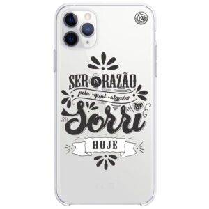 Capinha de celular Razão do meu sorriso
