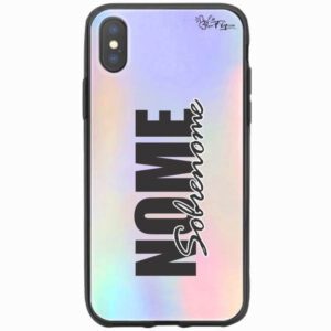 Capinha Personalizada Holográfica Nome e Sobrenome