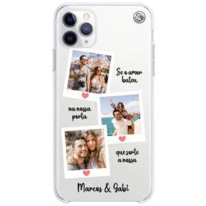 Capinha Personalizada com Foto 3 Frames