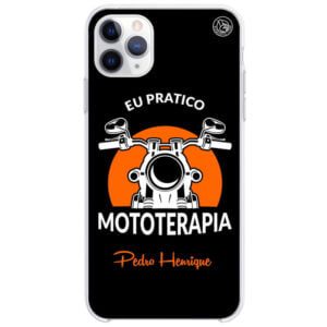 Capinha de Celular Eu pratico mototerapia