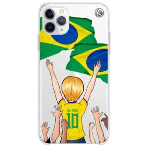 Capinha Brasil - Torcedora Cabelo Curto
