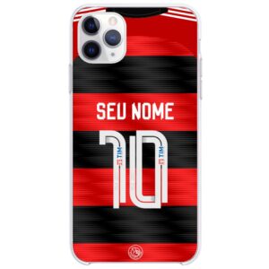 capinha de celular estilo flamengo camisa 2023