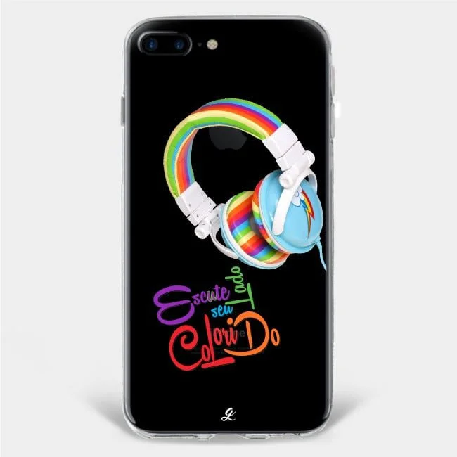 Capinha Escute seu lado colorido-408