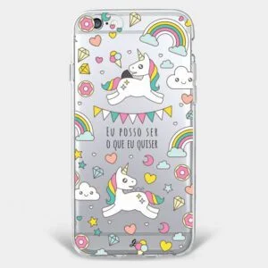 Capinha unicórnio Eu posso ser o que eu quiser-0