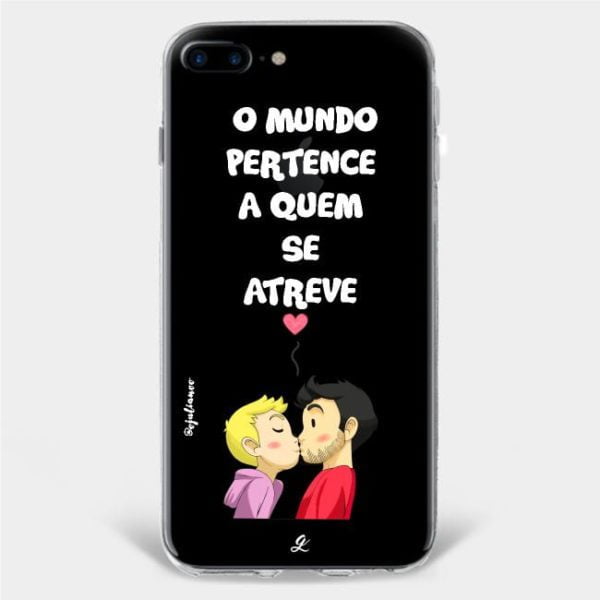 Capinha Beijo Gay - O mundo pertence a quem se atreve - Juliano Lima-257