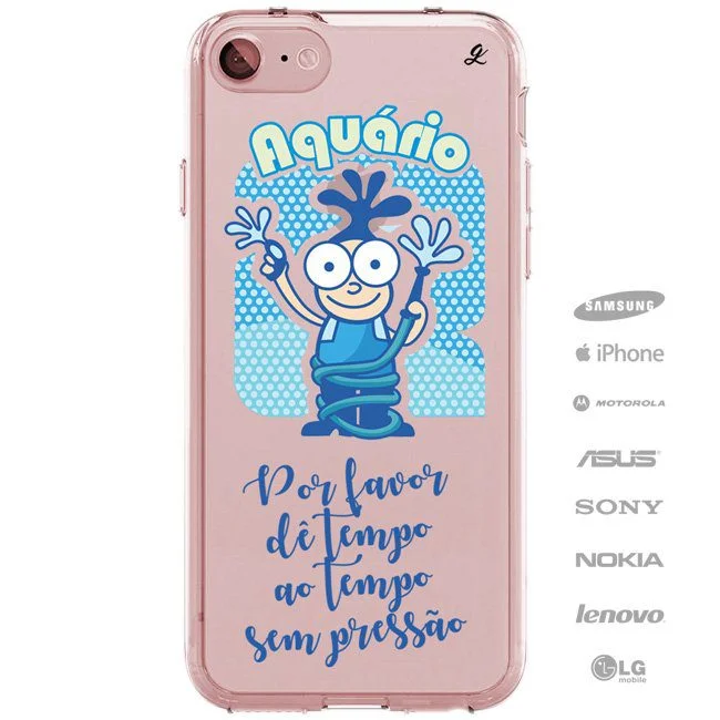 Capinha para Celular Signos - Aquário-0