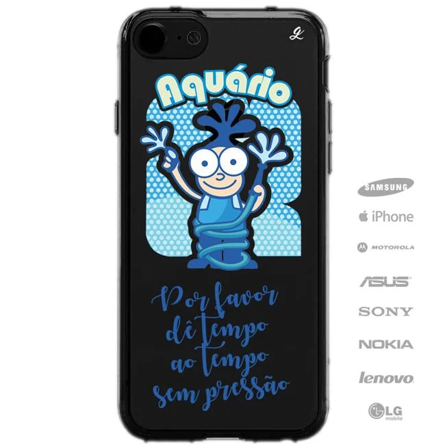 Capinha para Celular Signos - Aquário-1084