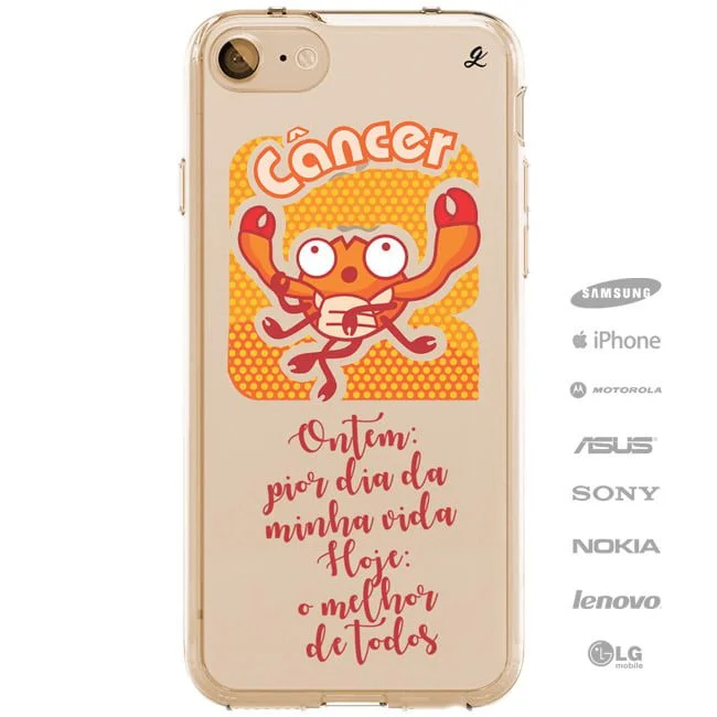 Capinha para Celular Signos - Câncer-0