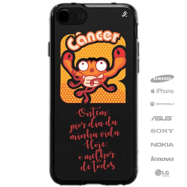 Capinha para Celular Signos - Câncer-1096