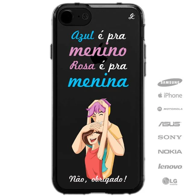 Capinha para Celular Amizade colorida - Luba - Juliano Lima-972