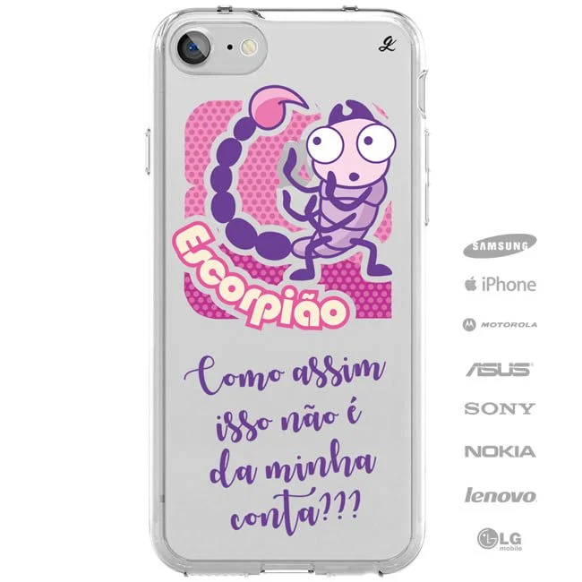 Capinha para Celular Signos - Escorpião-0