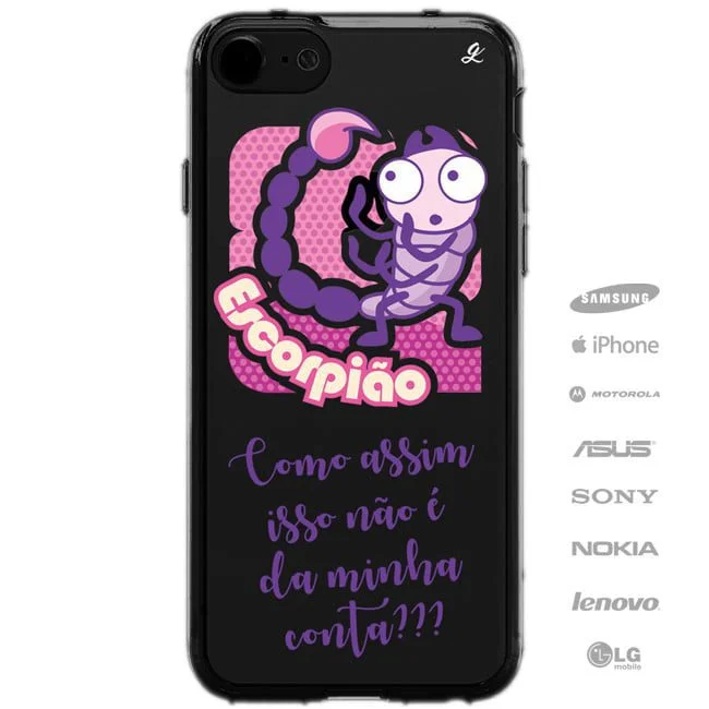 Capinha para Celular Signos - Escorpião-1107