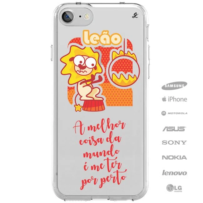 Capinha para Celular Signos - Leão-0