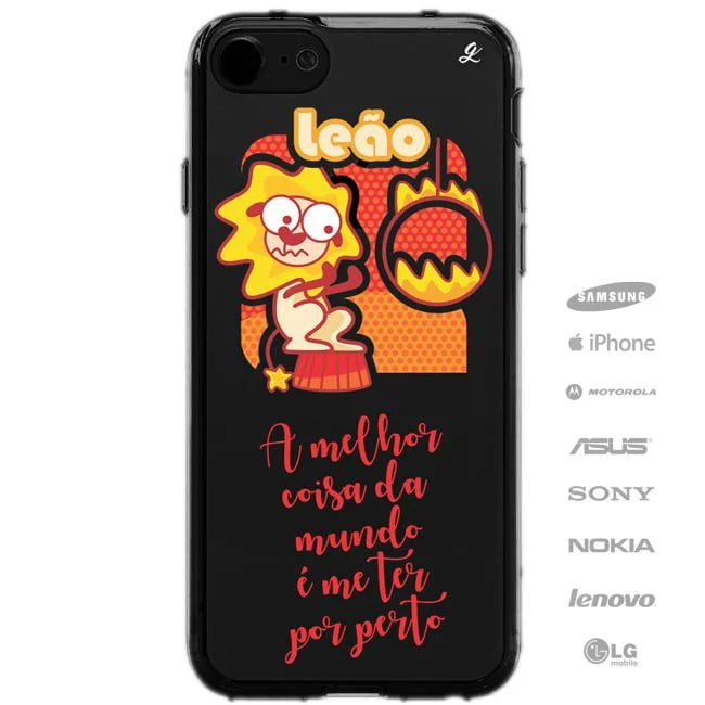 Capinha para Celular Signos - Leão-1126