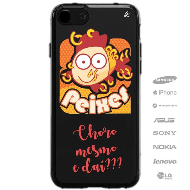 Capinha para Celular Signos - Peixes-1120