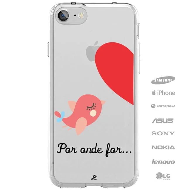 Capinha para Celular Por onde for - Meninas-0