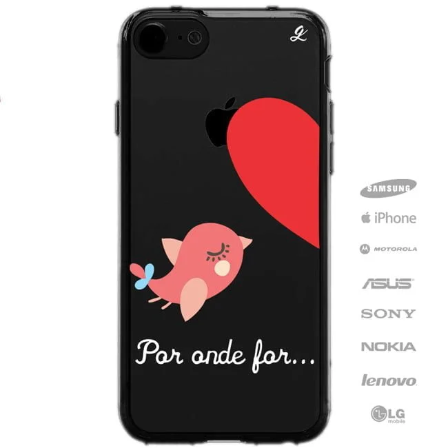 Capinha para Celular Por onde for - Meninas-1030
