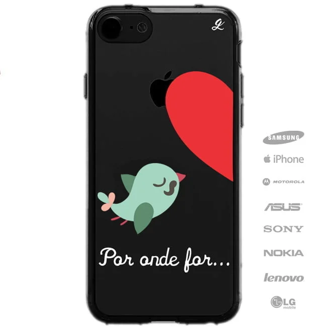 Capinha para Celular Por onde for - Meninos-1057