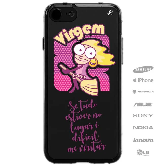 Capinha para Celular Signos - Virgem-1148