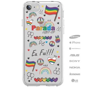 Capinha para Celular Parada do Orgulho LGBT SP 2017-0