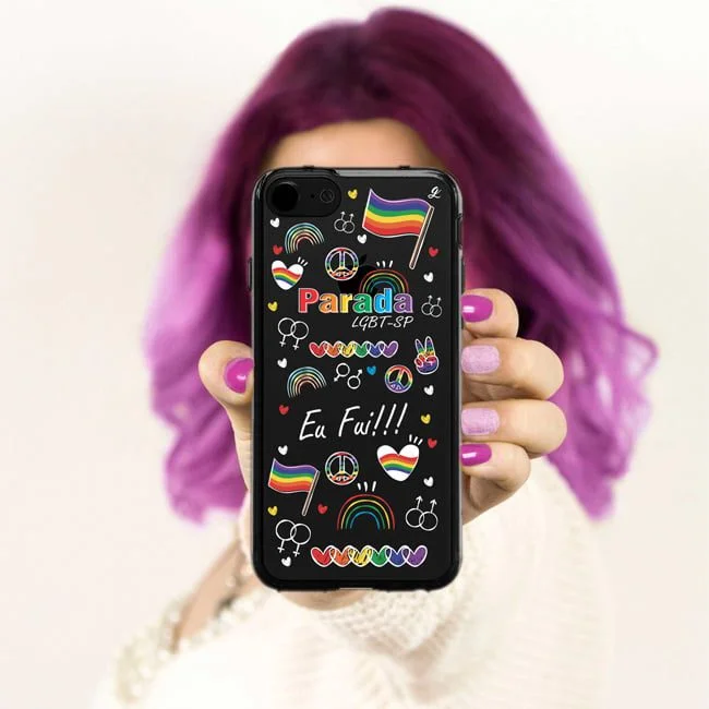 Capinha para Celular Parada do Orgulho LGBT SP 2017-1230