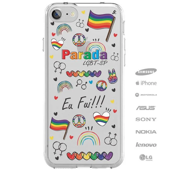 Capinha para Celular Parada do Orgulho LGBT SP 2017-0