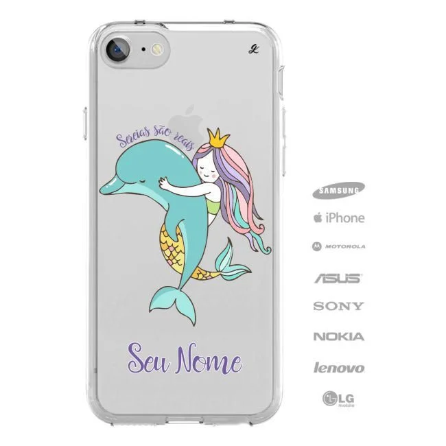 Capinha Personalizada Sereia com Nome -0