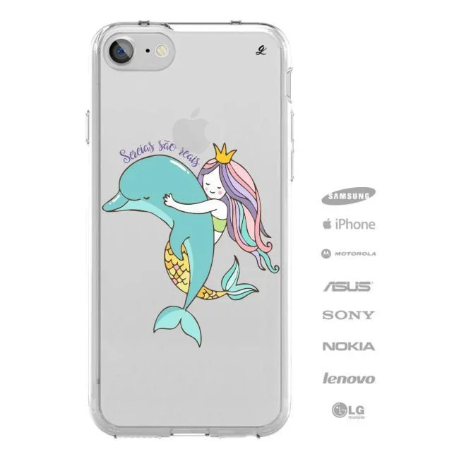 Capinha para Celular Sereia-0