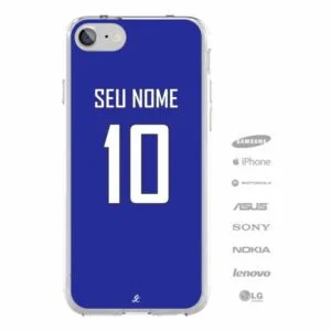 Capinha Personalizada Time - Azul-0