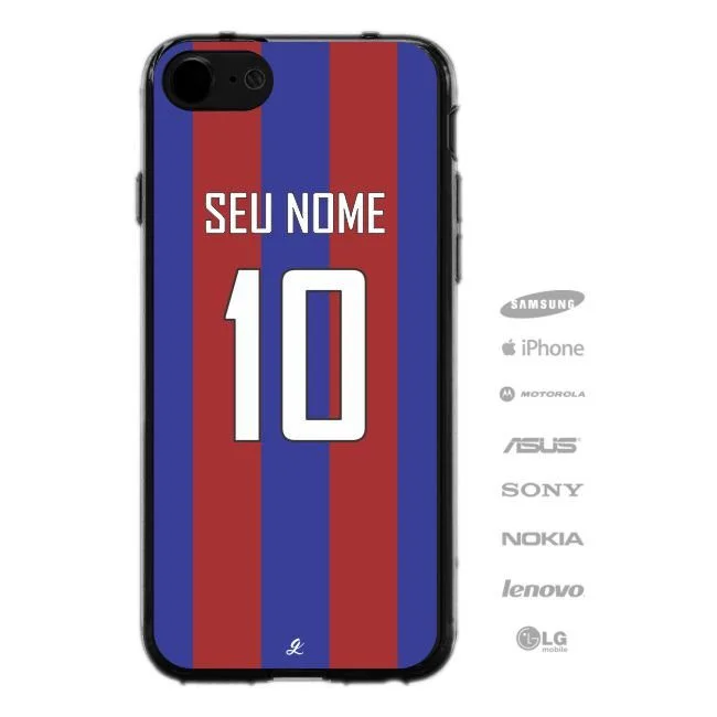 Capinha Personalizada Time - Azul e grená-1692