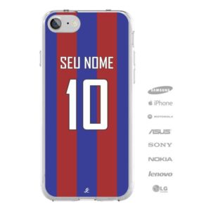 Capinha Personalizada Time - Azul e grená-0
