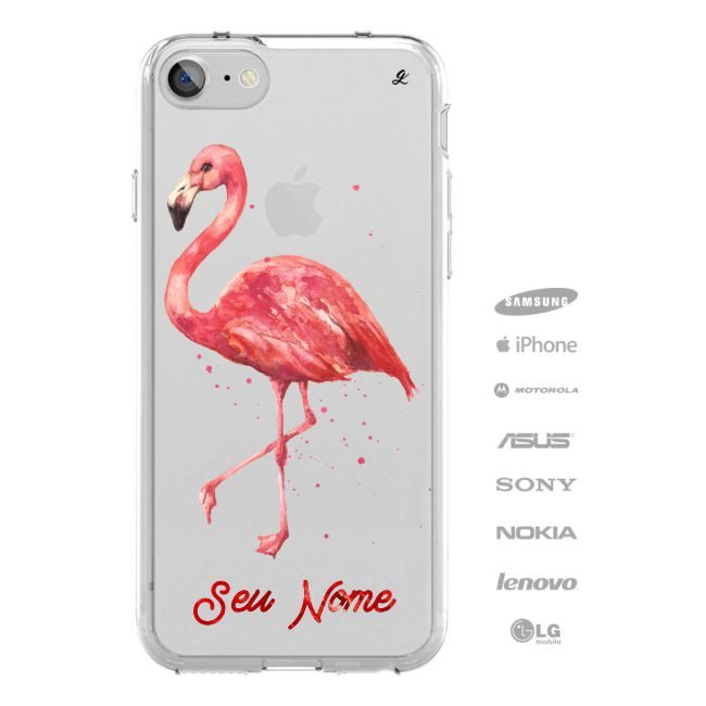 Capinha Personalizada Nome Flamingo-0