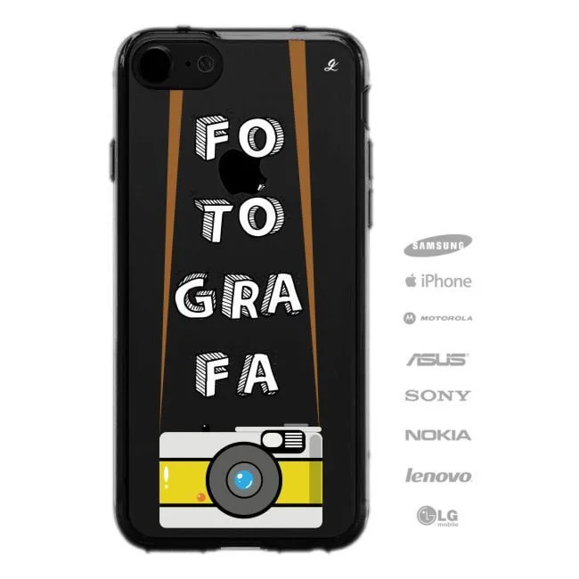 Capinha para Celular Profissões - Fotógrafa-1834