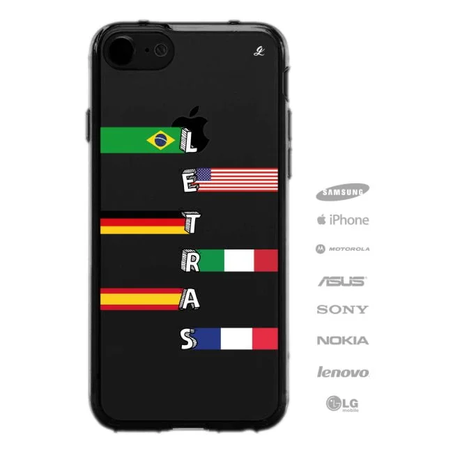 Capinha para Celular Profissões - Letras-1840