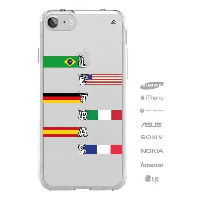 Capinha para Celular Profissões - Letras-0