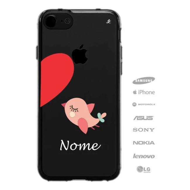 Capinha Personalizada Quero ser seu par Meninas com Nome -1650