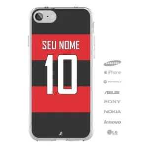 Capinha de Celular do Flamengo - Rubro Negro II