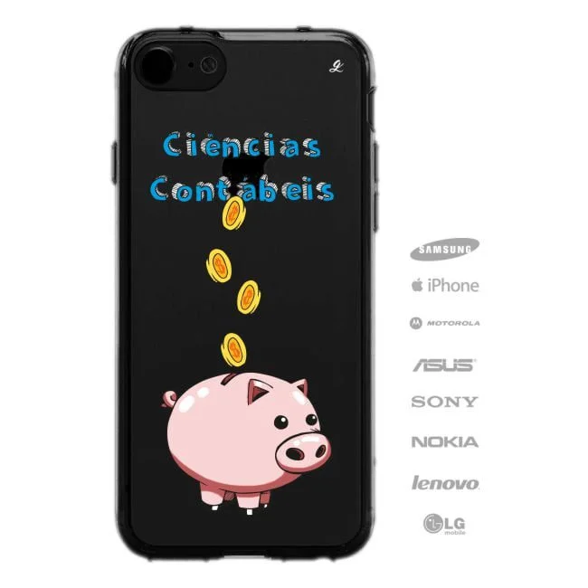 Capinha para Celular Profissões - Ciências Contábeis-1896
