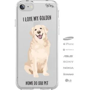 Capinha Personalizada Nome - Meu cachorro Golden Retriever