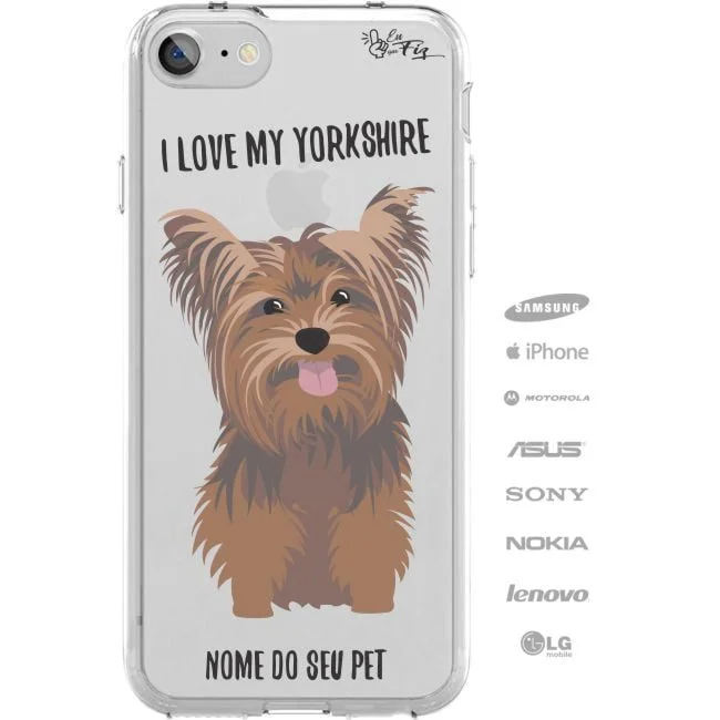 Capinha Personalizada Nome - Meu cachorro Yorkshire