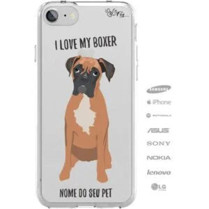 Capinha Personalizada Nome - Meu cachorro Boxer