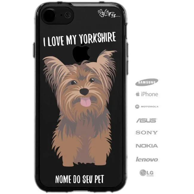 Capinha Personalizada Nome - Meu cachorro Yorkshire