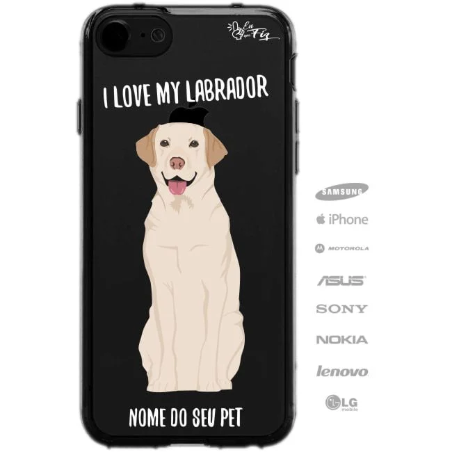 Capinha Personalizada Nome - Meu cachorro Labrador