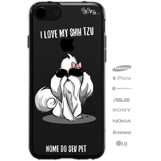 Capinha Personalizada Nome Shi tzu Lover
