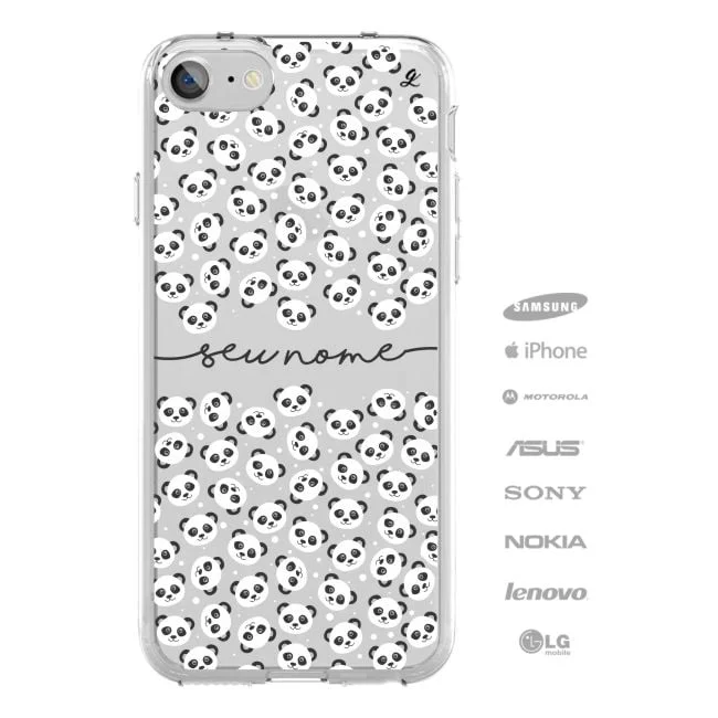 Capinha Personalizada Nome Letra cursiva Pandas-0