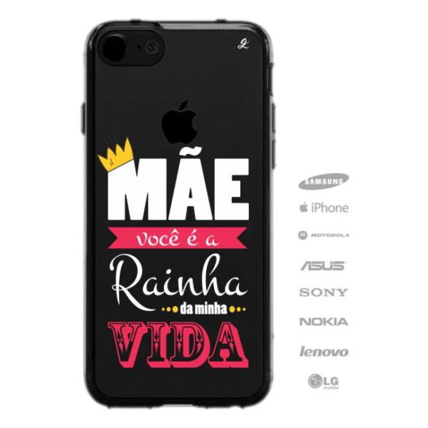 Capinha Dia das mães - Mãe, você é a rainha da minha vida-2195