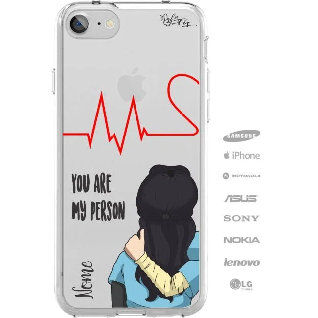 Capinha para Celular Greys Anatomy - You are my person - Yang