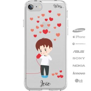 Capinha Personalizada Namorados - Meninos