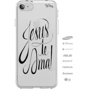Capinha para celular Jesus te ama-0